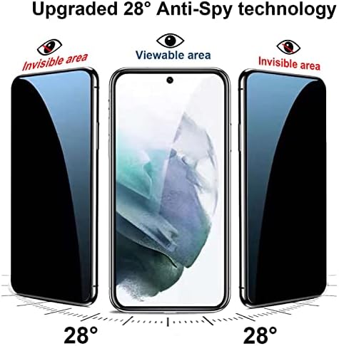 [2 แพ็ค] ตัวป้องกันหน้าจอความเป็นส่วนตัวสำหรับ Samsung Galaxy A53 5G / A52 / A52 5G / A51 / A51 5G / A51 5G UW